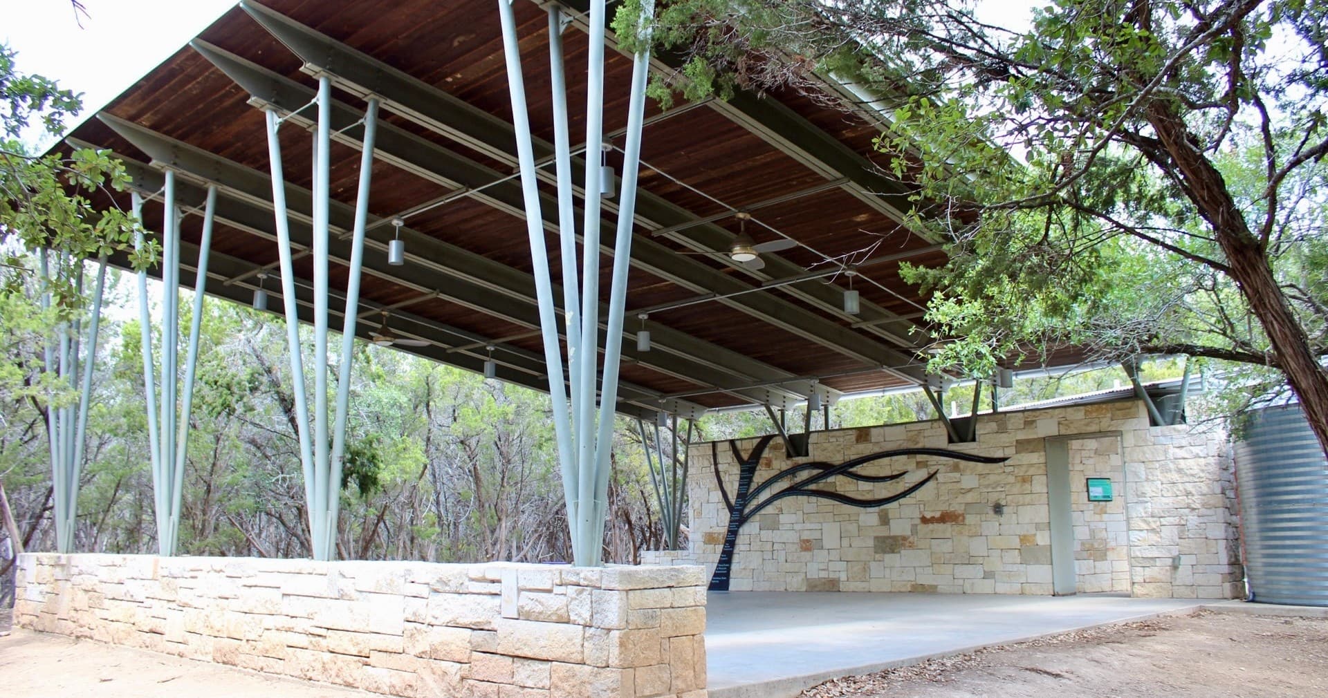 Land Adventures at Blue Hole Pavilion in Wimberley