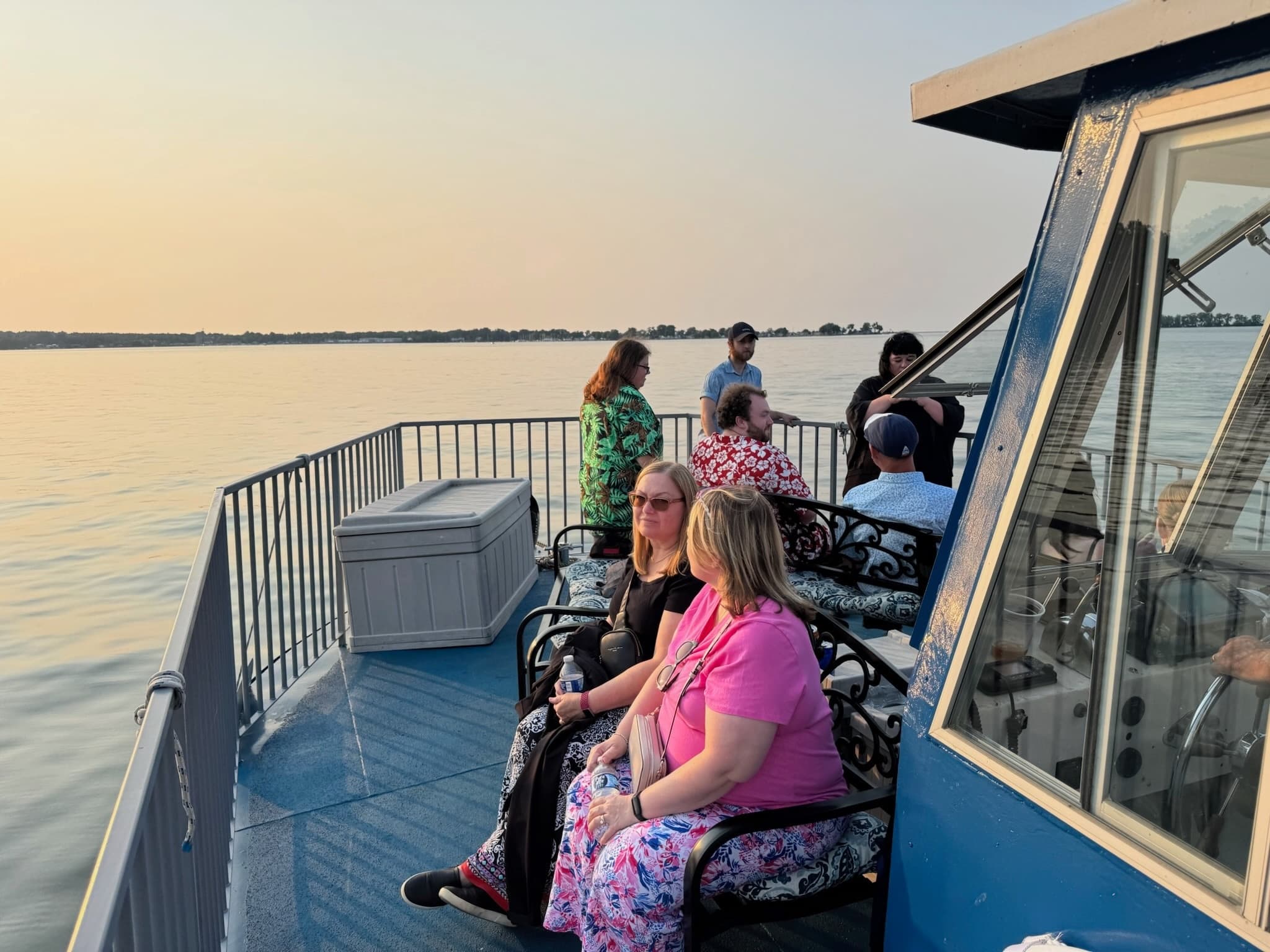 Saturday Night Unwind: Sunset Riverboat Cruises on the Rose Lummis in Sodus Bay
