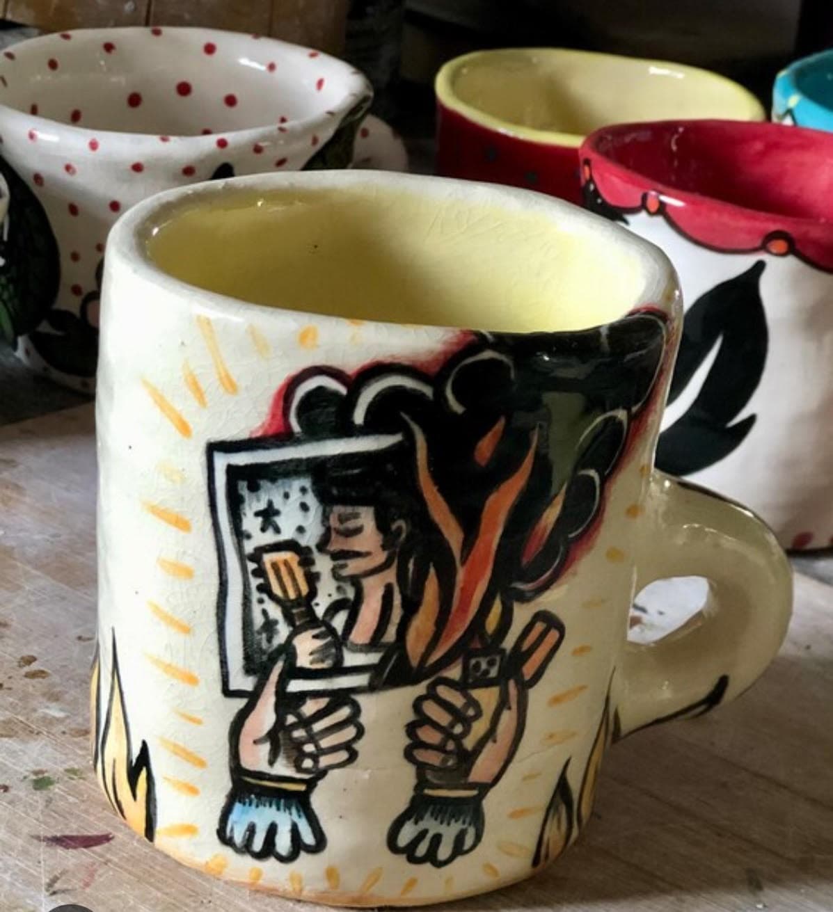 Tattoo-A-Mug: Tattoo-Inspired Pottery Workshop in Tecumseh, Ontario