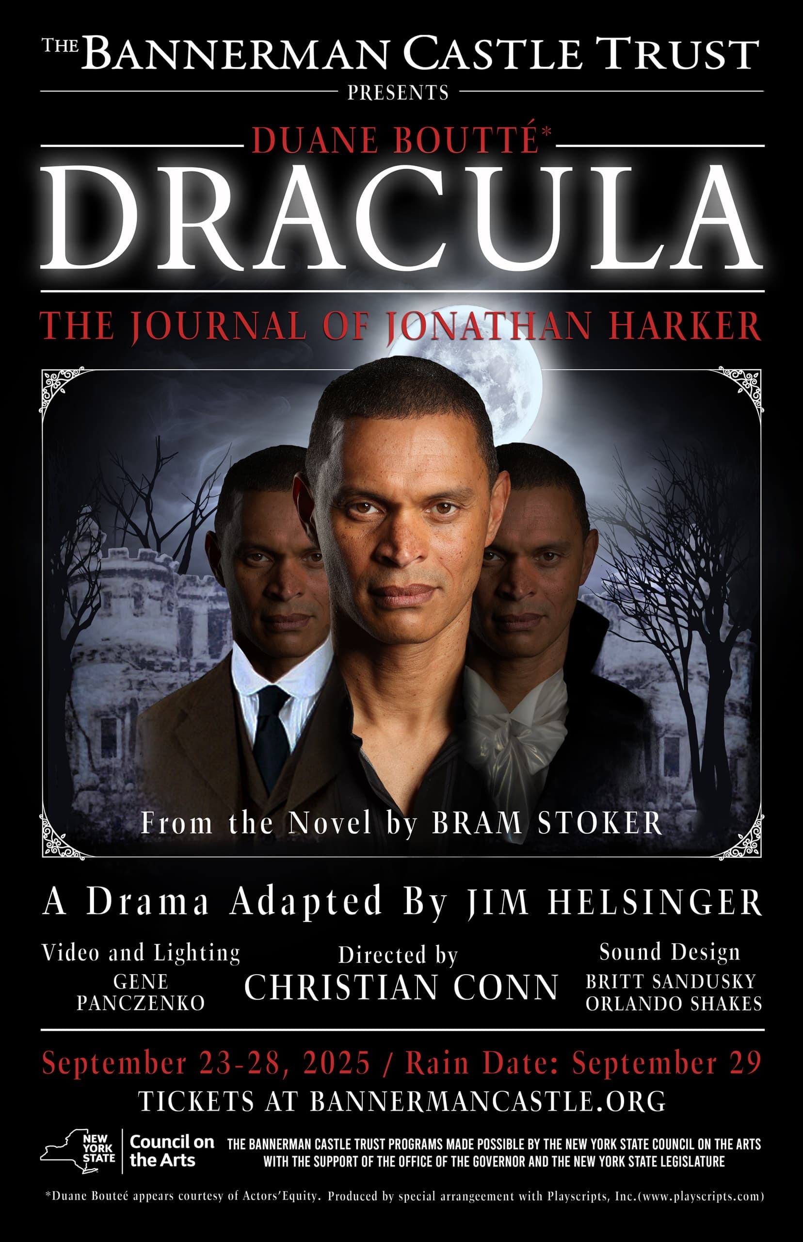 Bannerman Island Suspense Adventure: Dracula Performance