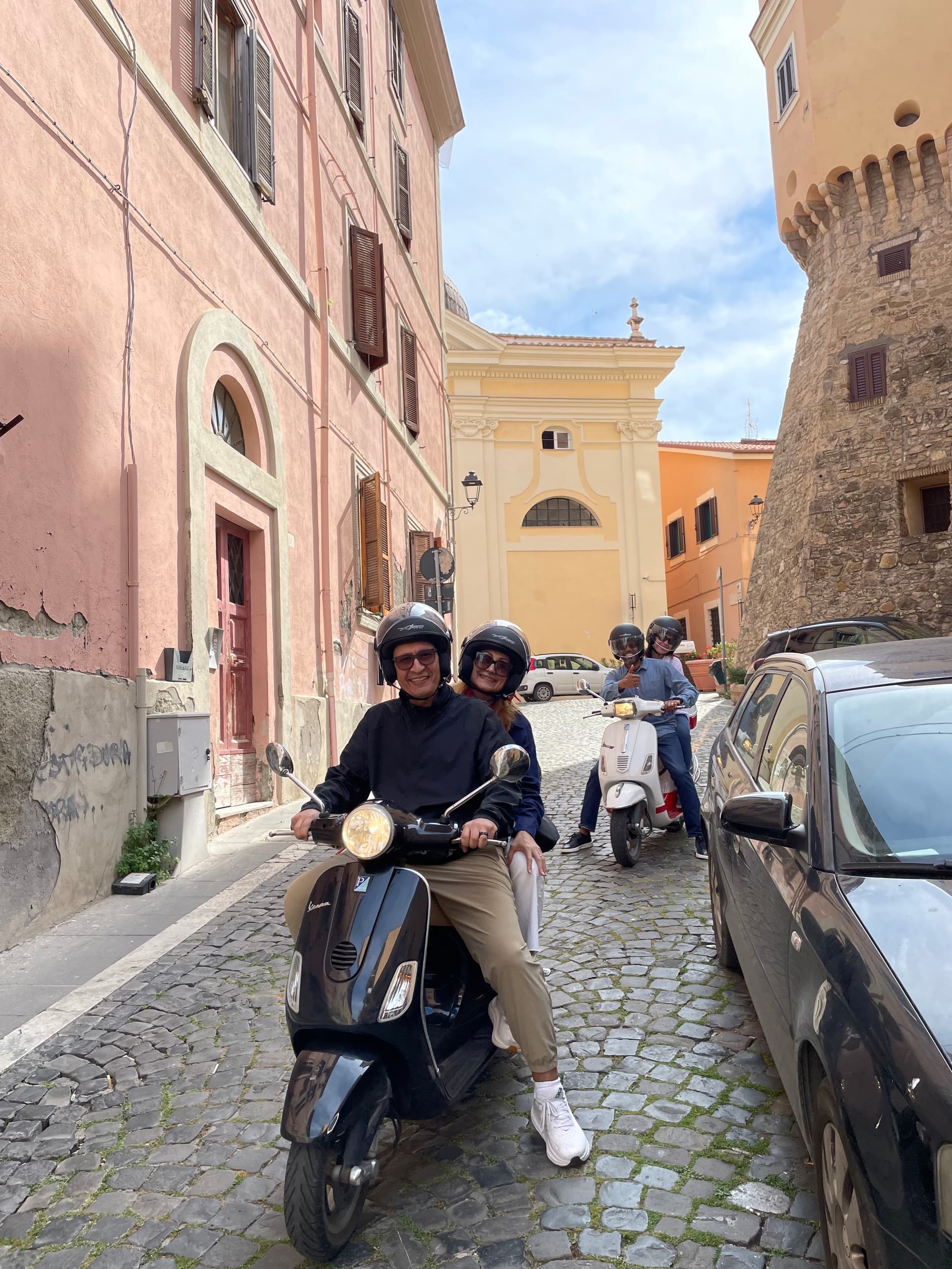 Vespa Tour Civitavecchia: Coastal Ride to Castello di Santa Severa photo 2