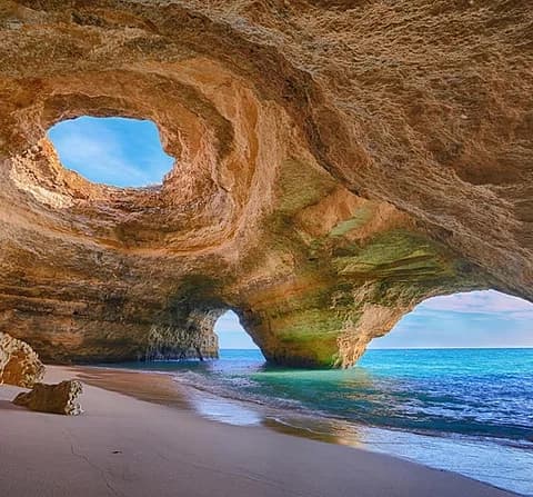 Water Activities: Shared Benagil Caves Tour in Algarve