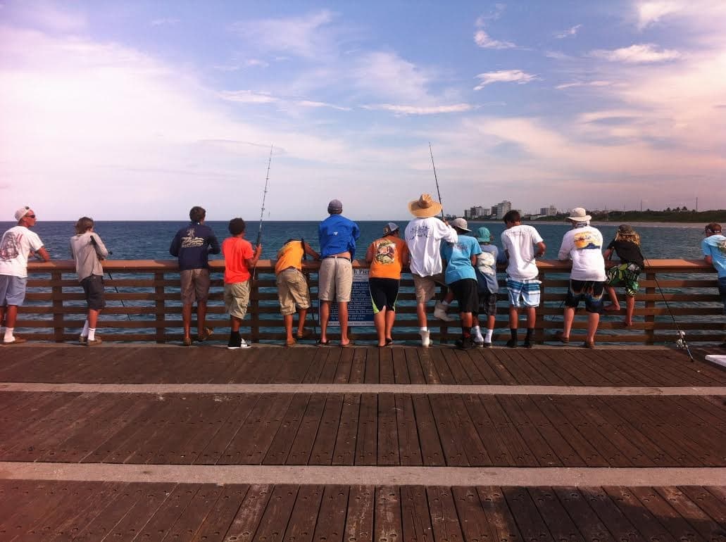 Kids Fishing Clinic at Loggerhead Marinelife Center