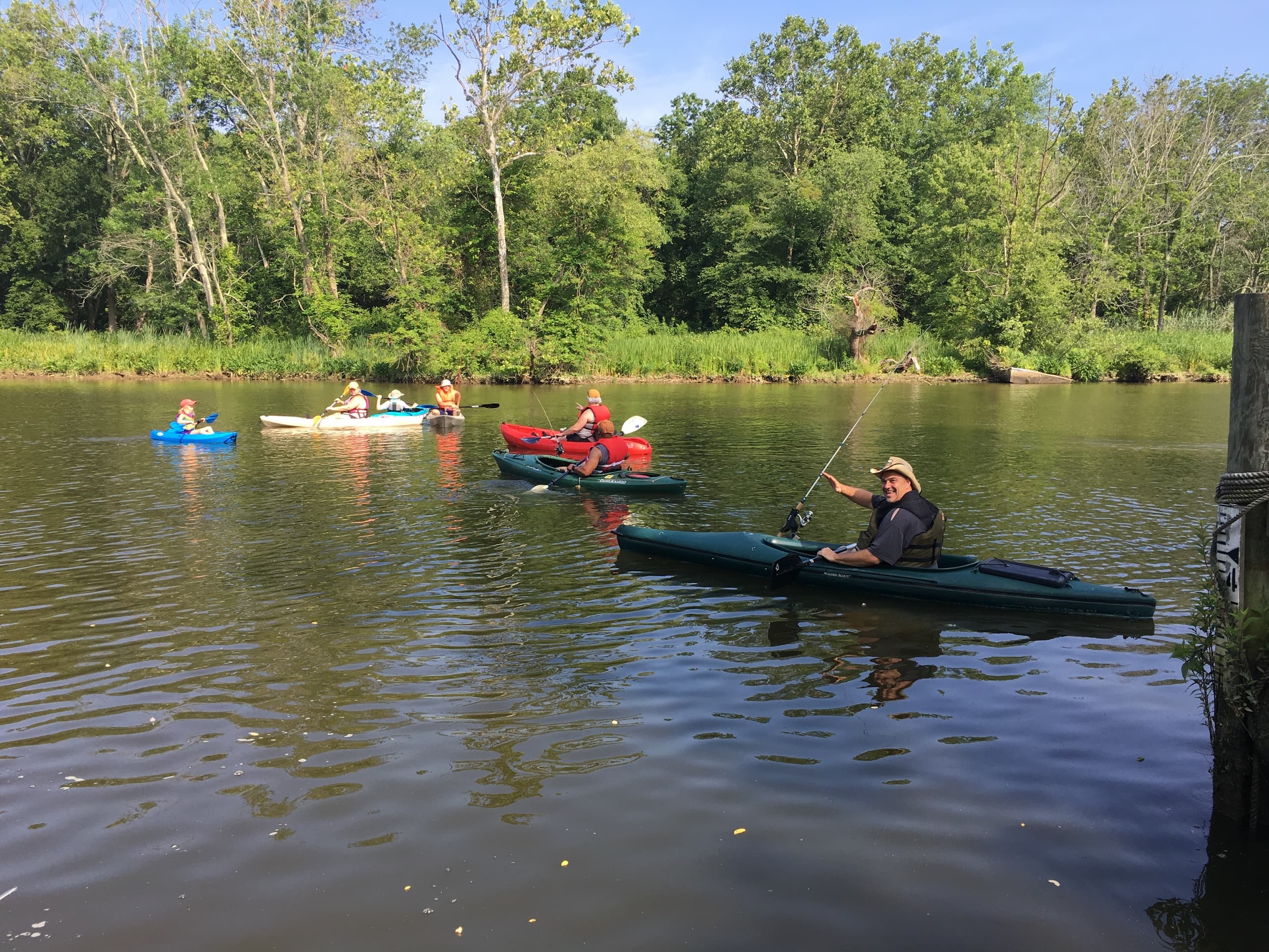 Celebrate Father’s Day with a Free Kayak or Paddleboard Rental on North East Creek