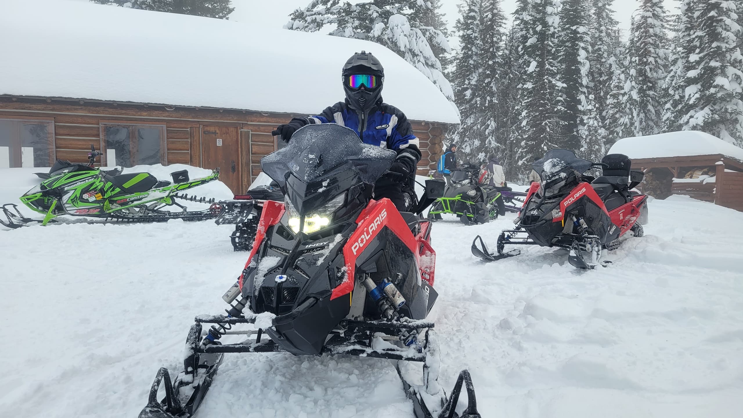 24-Hour Snowmobile Adventure in Coeur d'Alene, Idaho