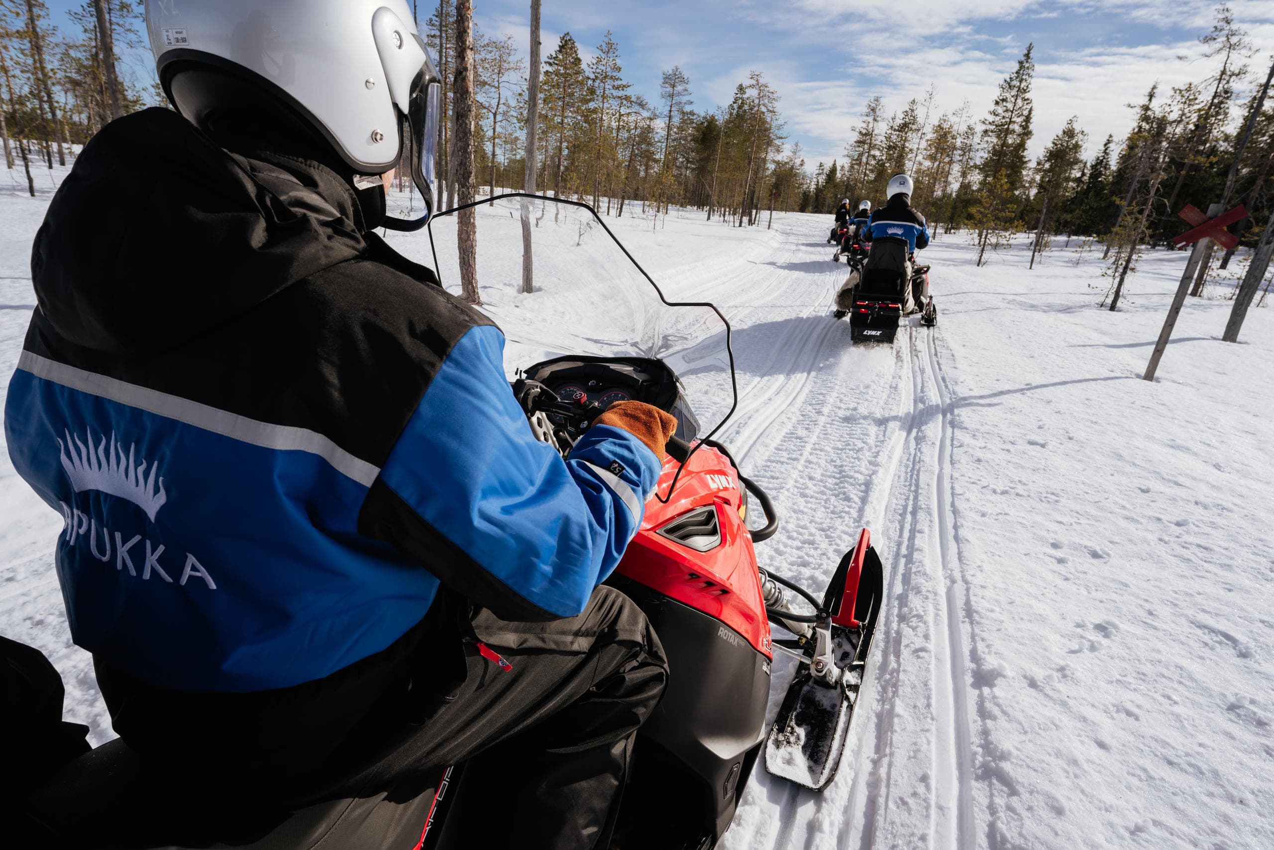 Snowmobile Adventure with Apukka Resort in Rovaniemi