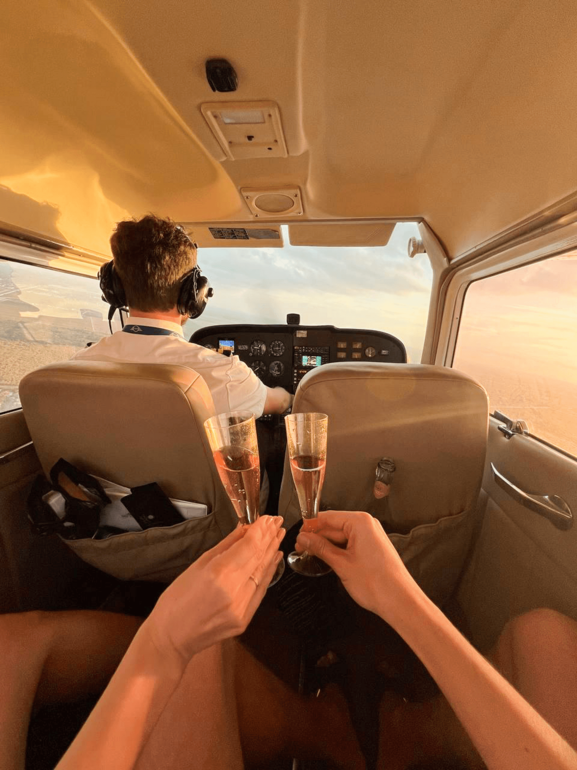 Miami Beach Private Airplane Tour with Champagne
