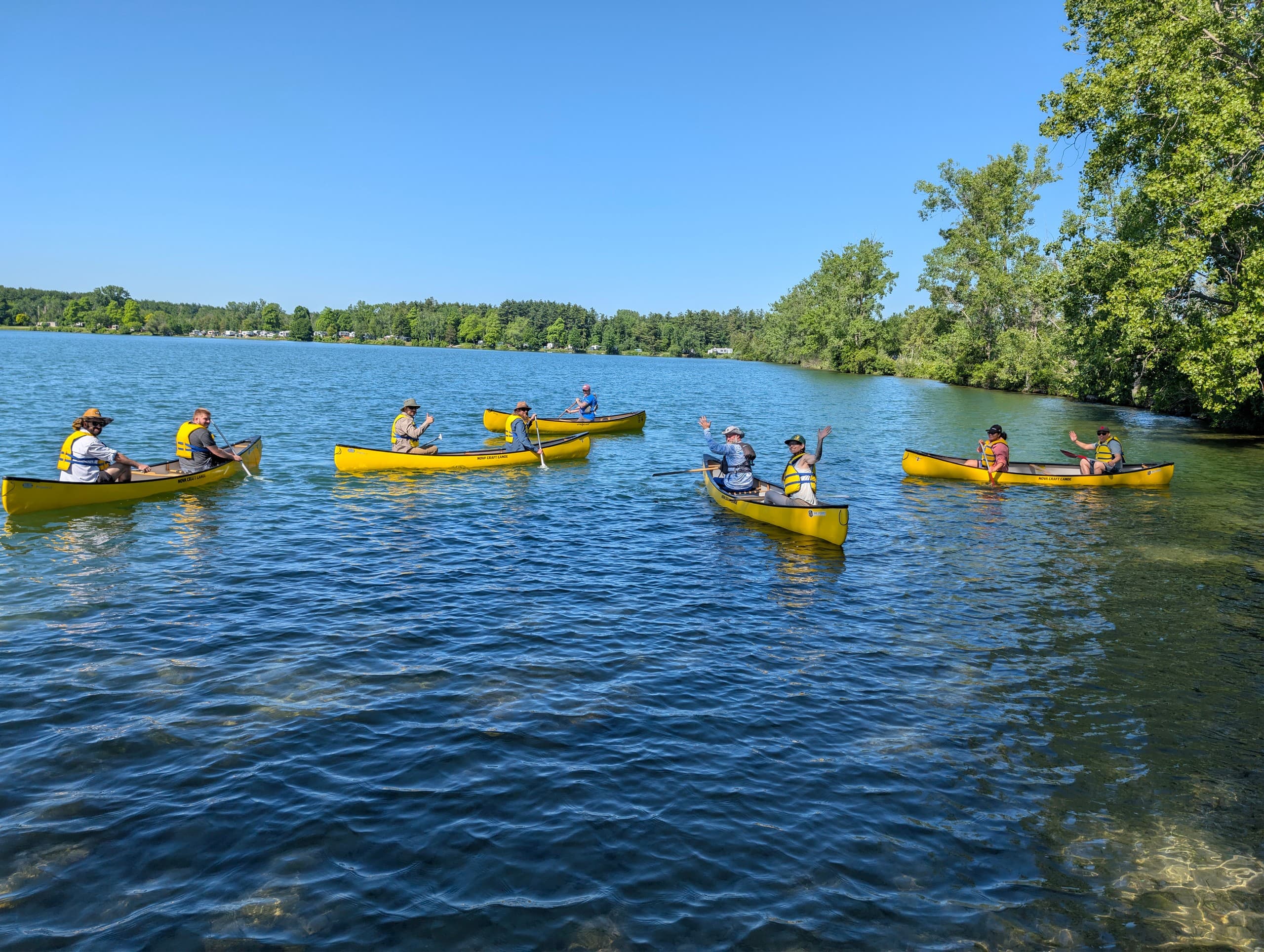 ORCKA Level 3 Canoeing Clinic at Waterford Conservation Area - Advanced Tandem Boat Control
