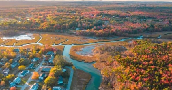 Fall Foliage Boat Tour in Portland, Maine