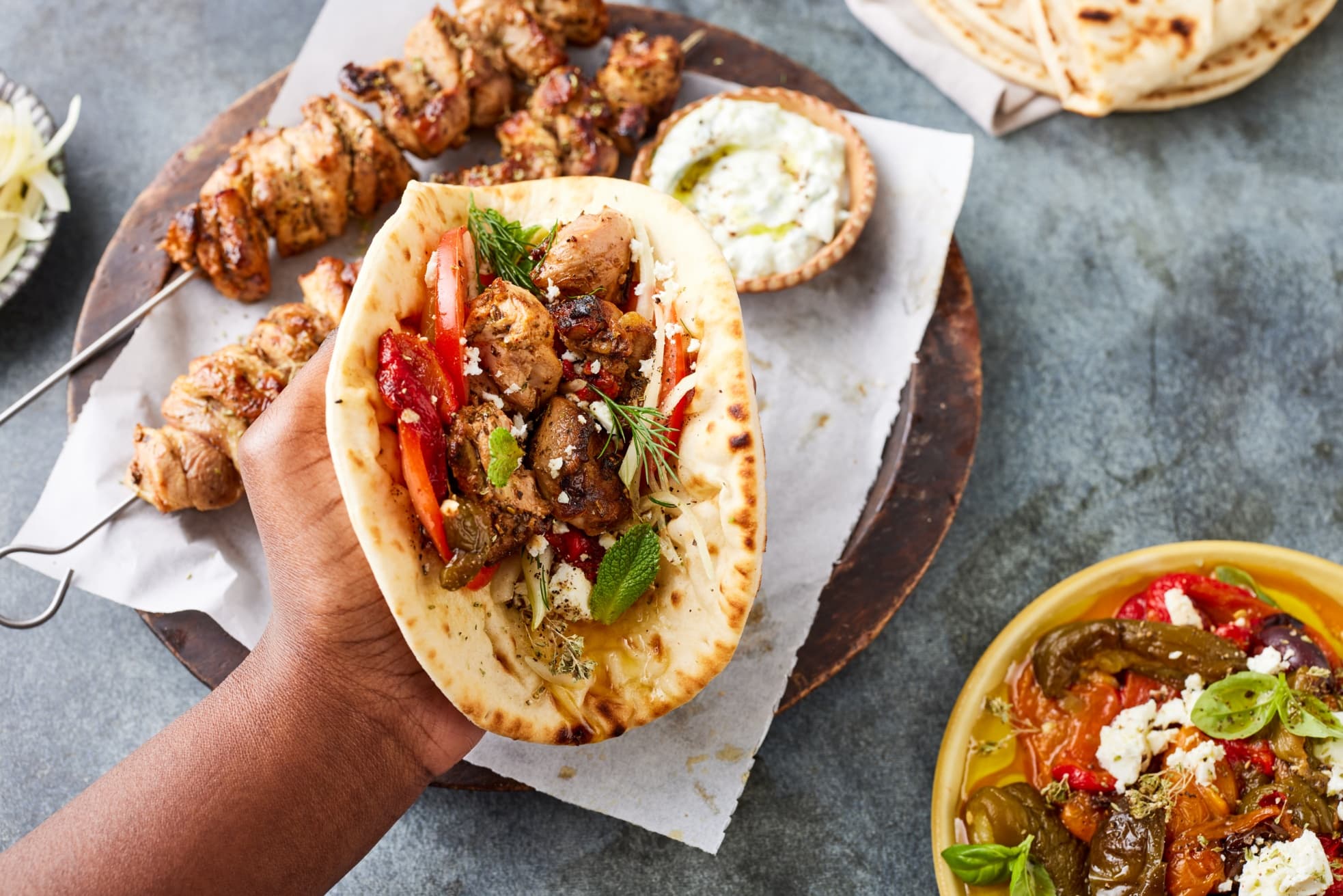 Culinary Adventures with Sizzling Souvlaki at Islington HQ
