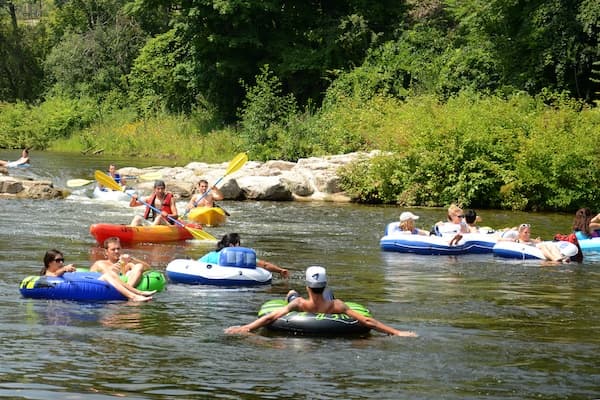 Watauga River Tubing with River Dog Adventures