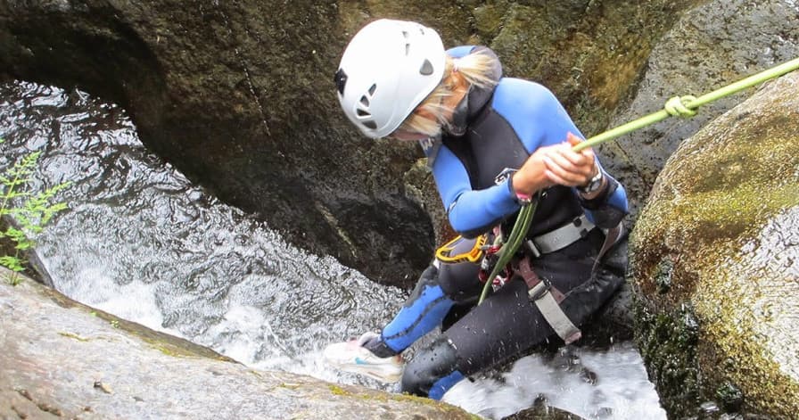 Canyoning in Estaron Superior with Alta Ruta