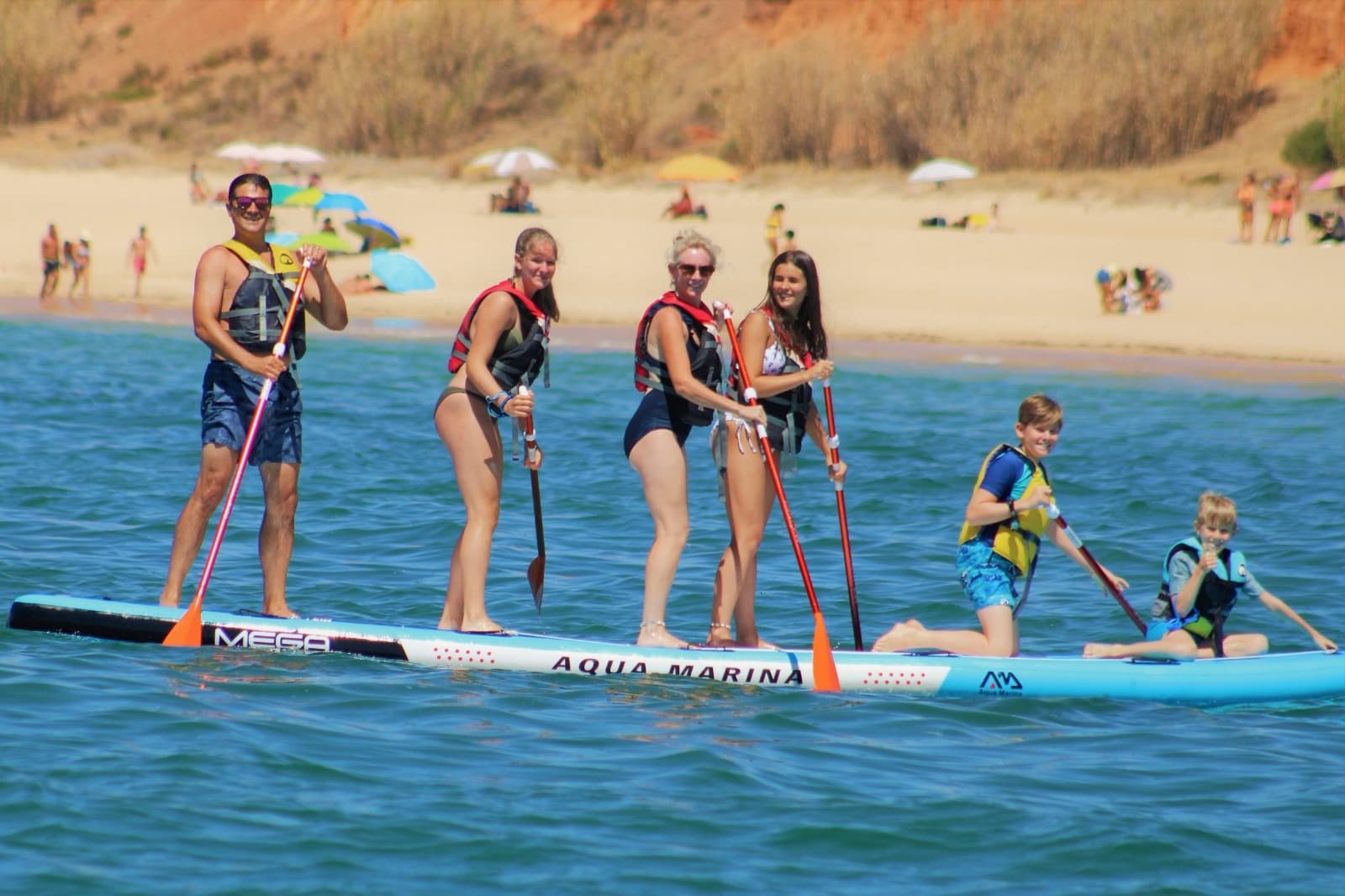 Albufeira Water Fun with Nauticdrive's Mega Paddle