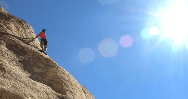 Multi-pitch Climbing with Bluegrass Climbing School in Rogers