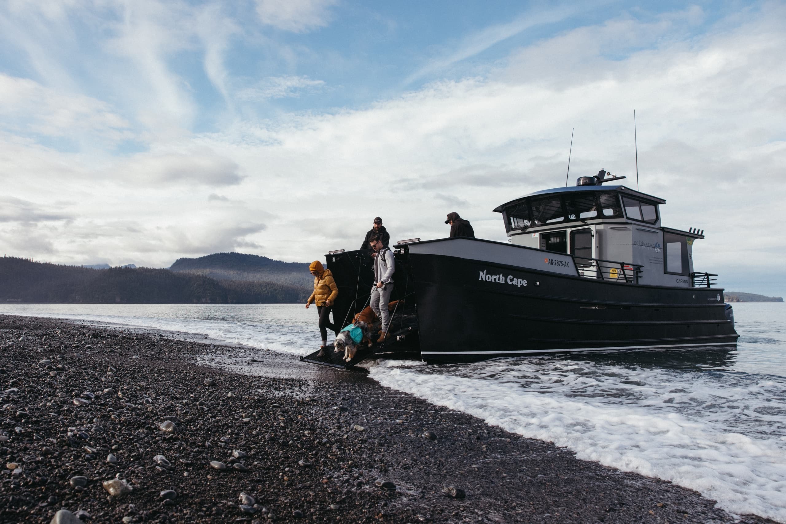Water Taxi Adventure in Coldwater, Alaska