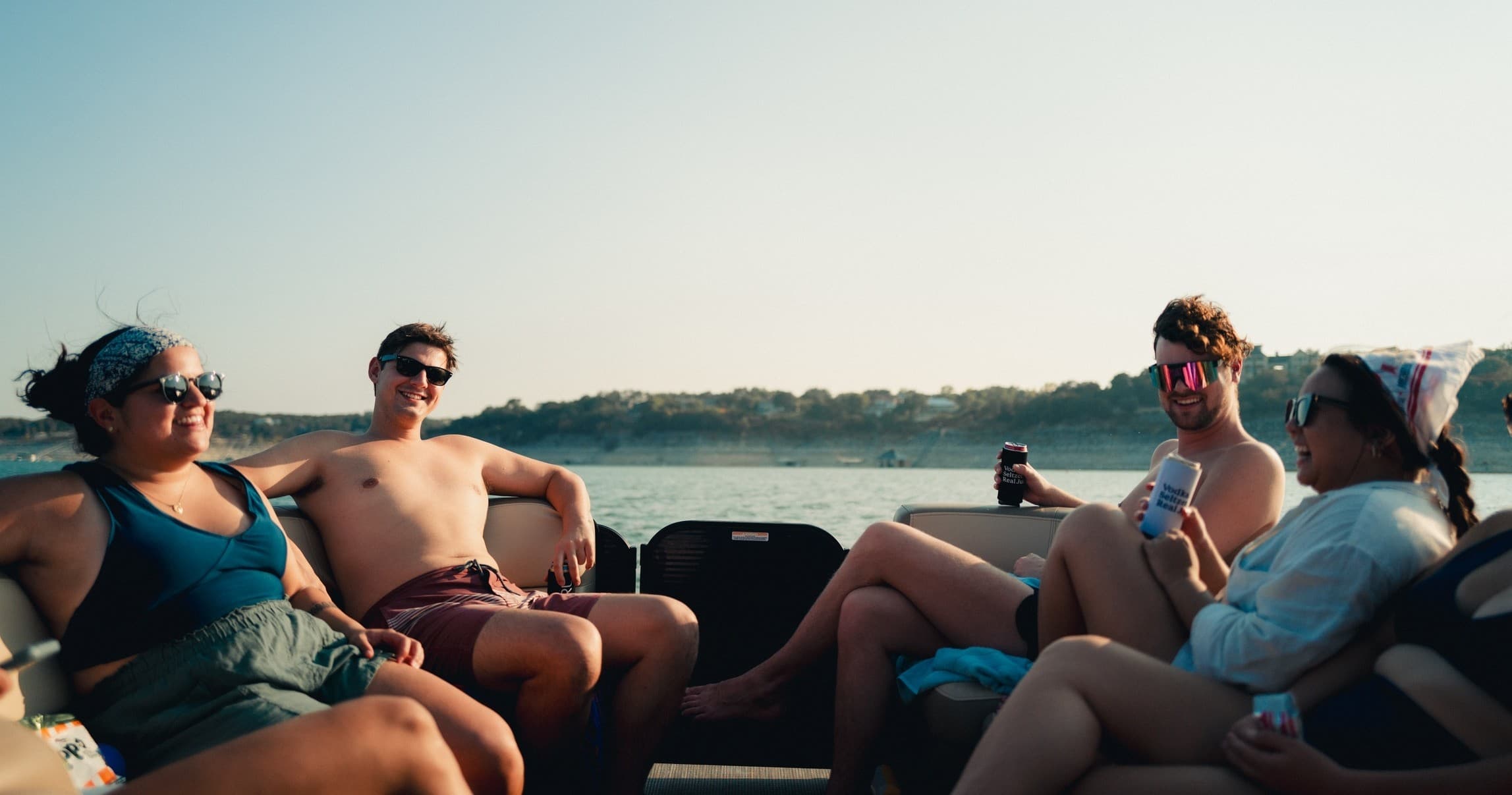 12-Passenger Pontoon Adventure on Lake Travis, Austin TX