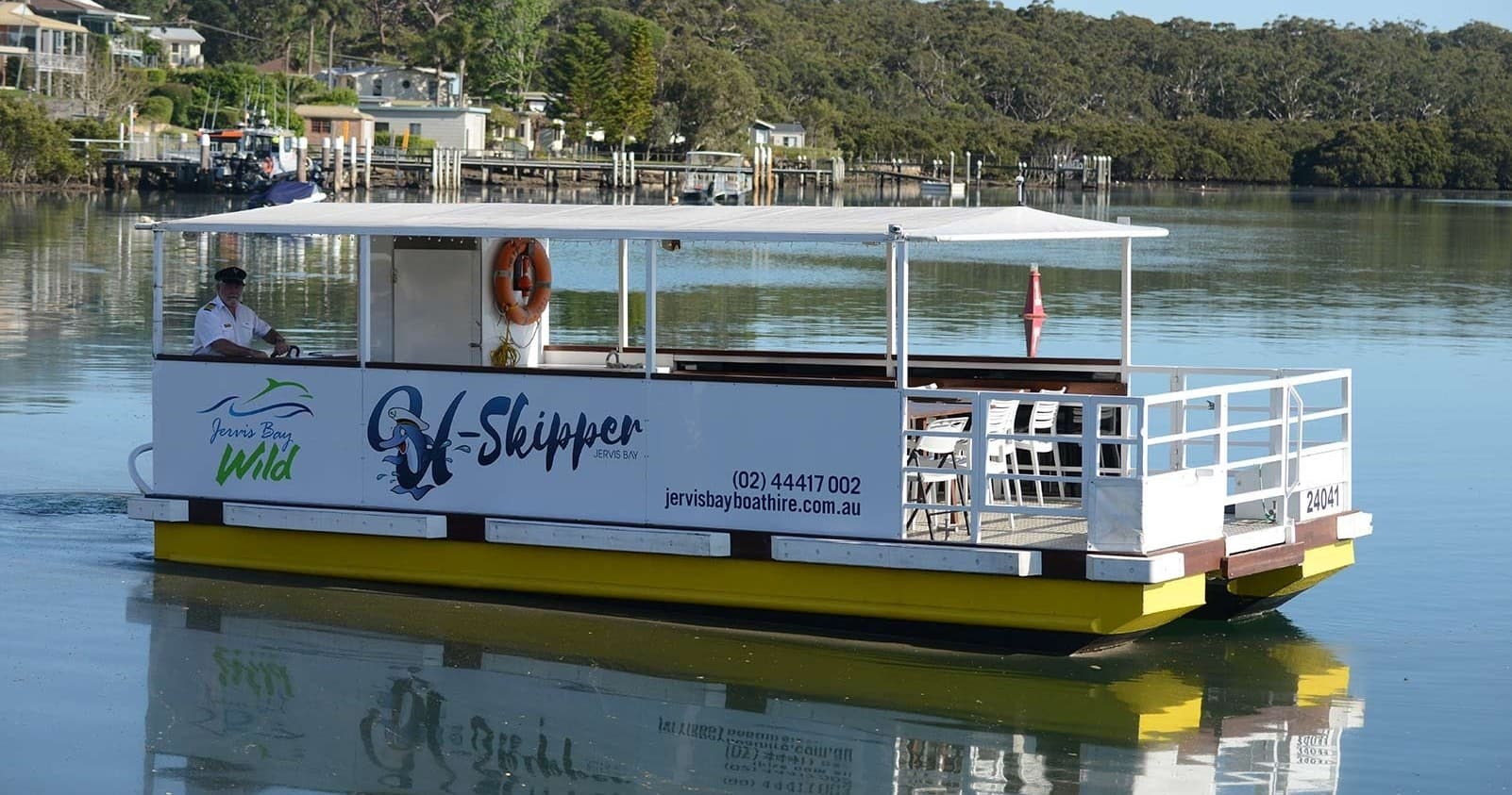 Captain Your Own Pontoon with Jervis Bay Wild Ltd
