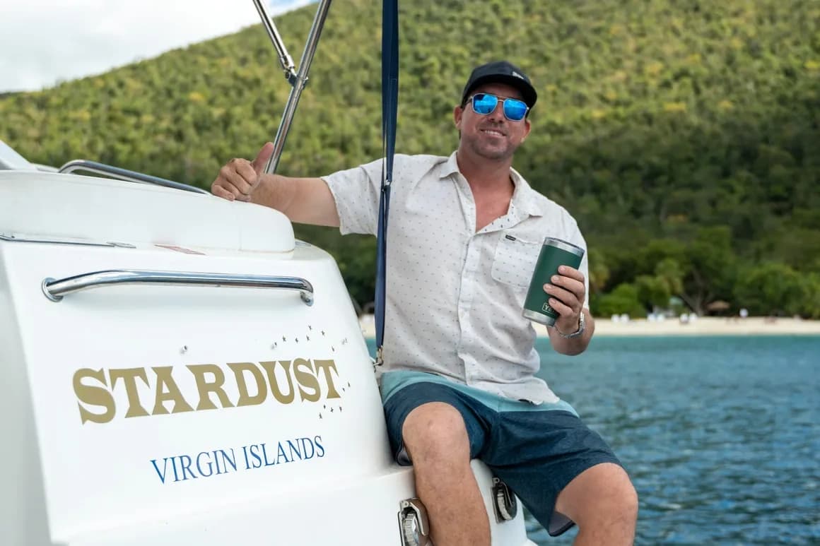 Unwind Aboard the Stardust: Private Sunset Cruise in the US Virgin Islands
