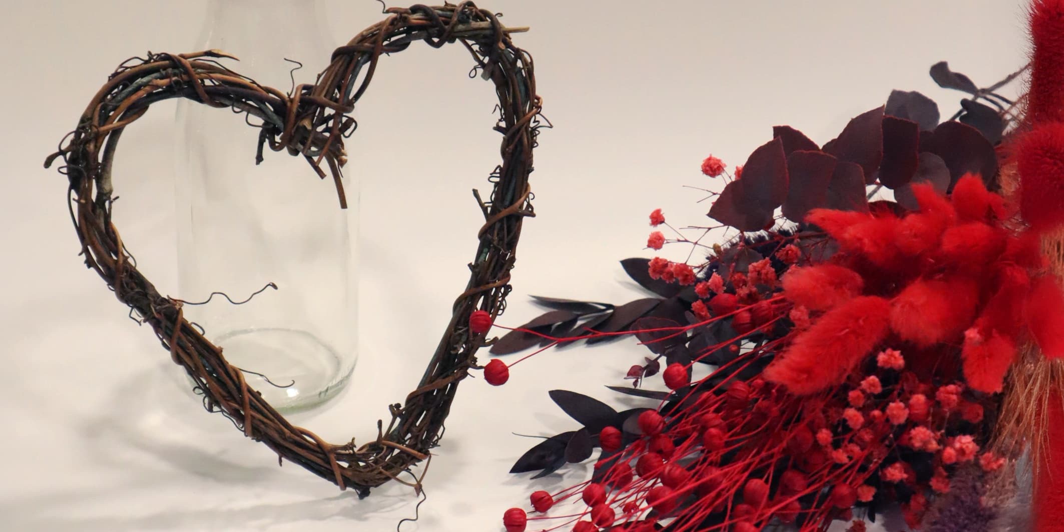 Valentine's Heart Wreath Workshop at Debbie Bryan in Nottingham City Centre photo 3