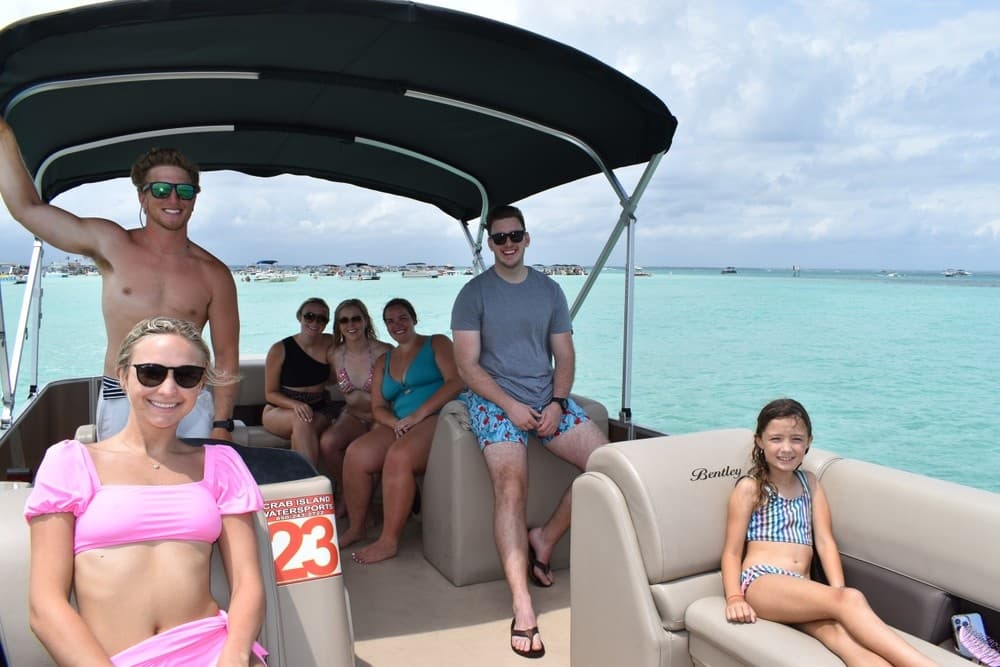 Crab Daddy's Pontoons team