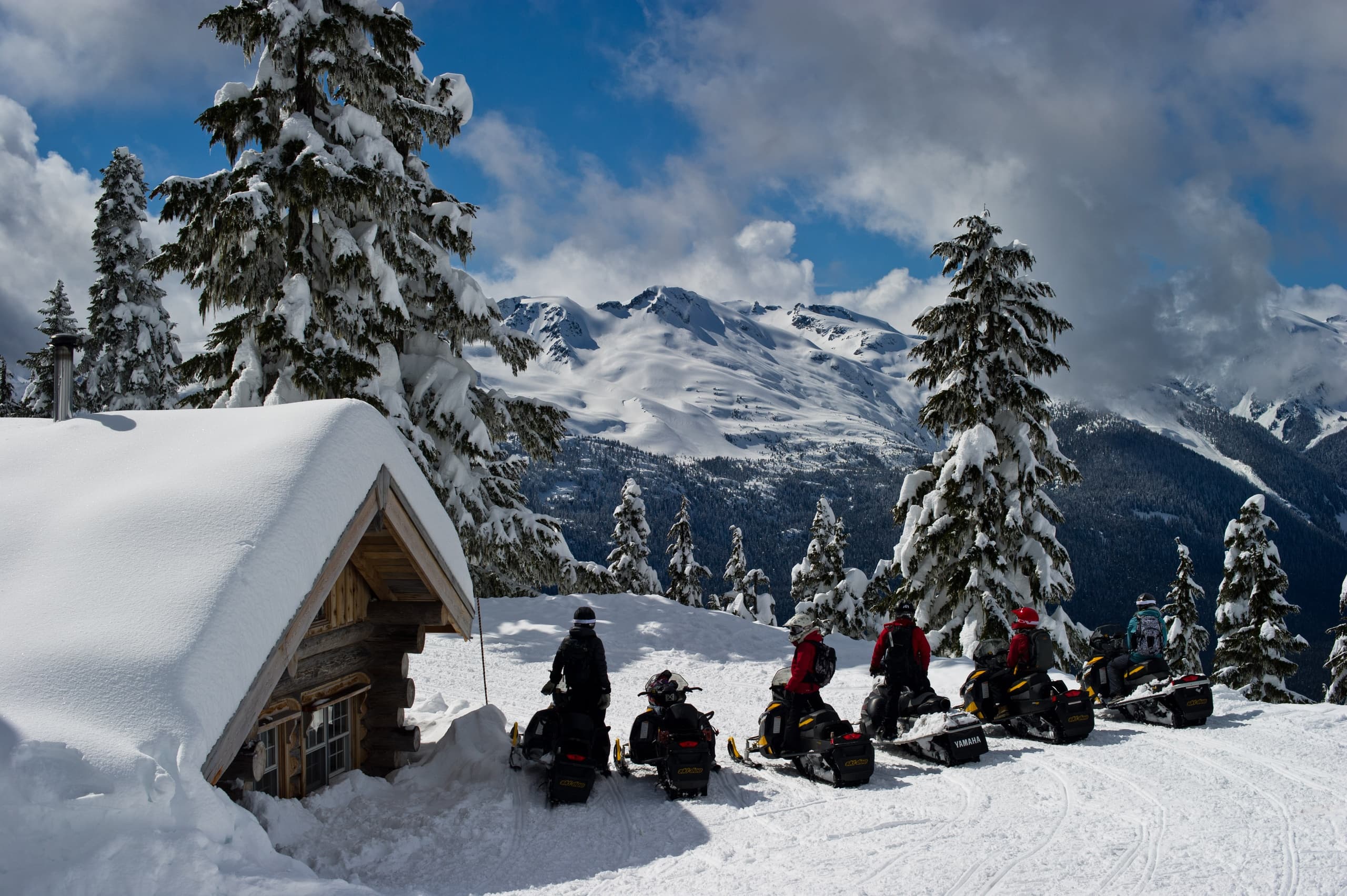 Snowmobile Breakfast Adventure with Canadian Wilderness Adventures