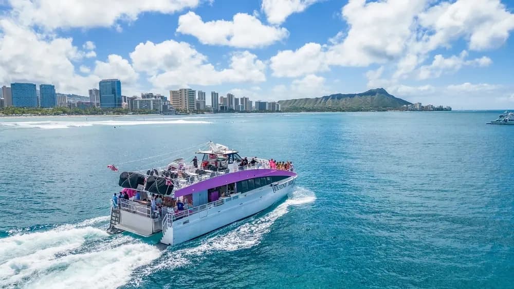 Waikiki Sunset Swim: Golden Hour Catamaran Cruise with Diamond Head Views photo 4