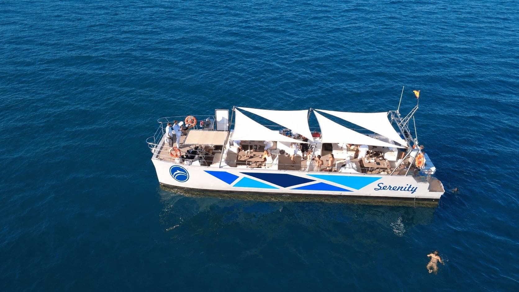 Shared Serenity Catamaran Sail Along the Málaga Coast photo 1