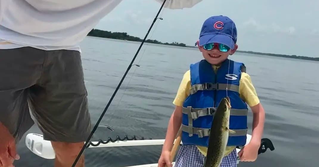 Kids Fishing Trip with 30A Shallow Water Guide Service in Santa Rosa Beach