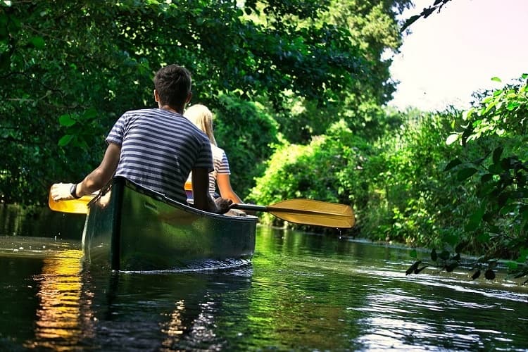 Canoe the Luhe River with Heide Kanu Adventures