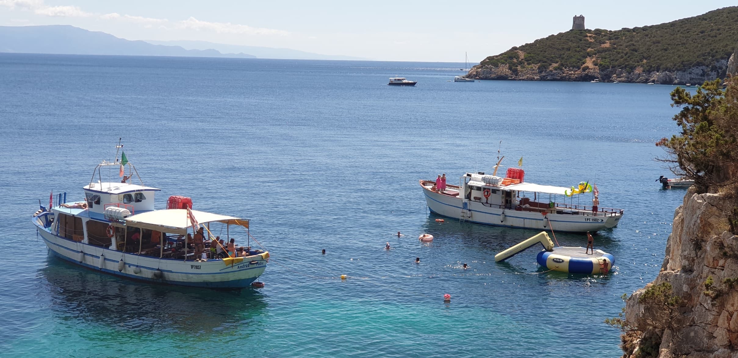 Boat Adventure & Aperitivo with Nautisub in Alghero