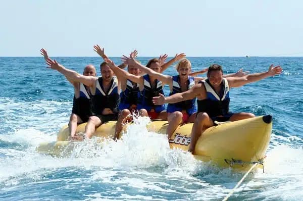 Banana Boat Thrills with Pura Aventura in Santa Pola