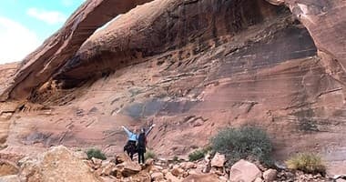 Explore Ancient Trails and Hidden Arches on the Longbow Arch Hike in Moab