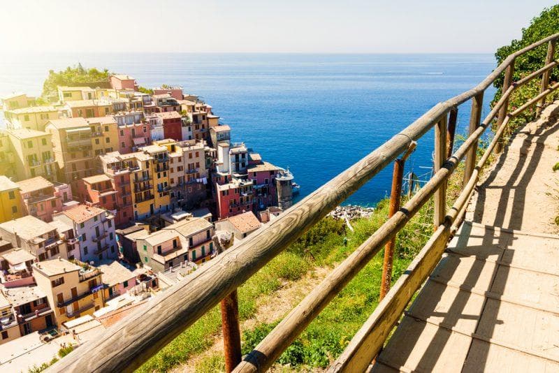 Guided Cinque Terre Train Tour with Arbaspaa in Levanto