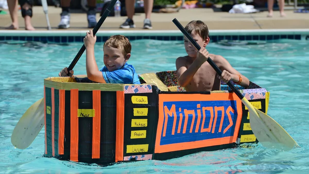 Fripp Island Olympic Pool Cardboard Boat Derby: Family-Friendly Pool Race and Team Challenge photo 1