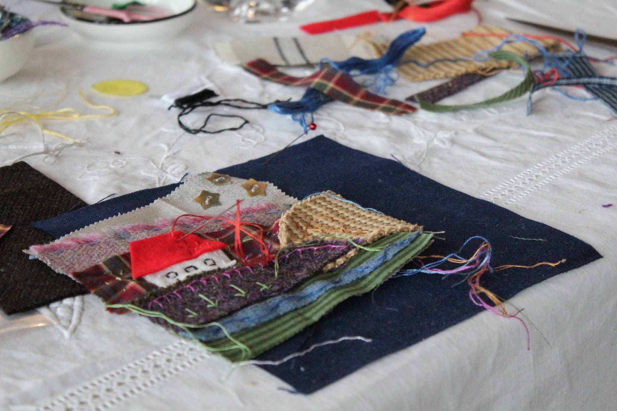 tweed-and-tartan-slow-stitching-workshop-solsgirth-house-dollar photo 3