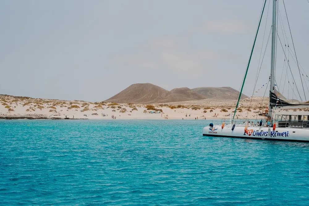 Sail to La Graciosa: Catamaran Paella & Swim from Órzola photo 1
