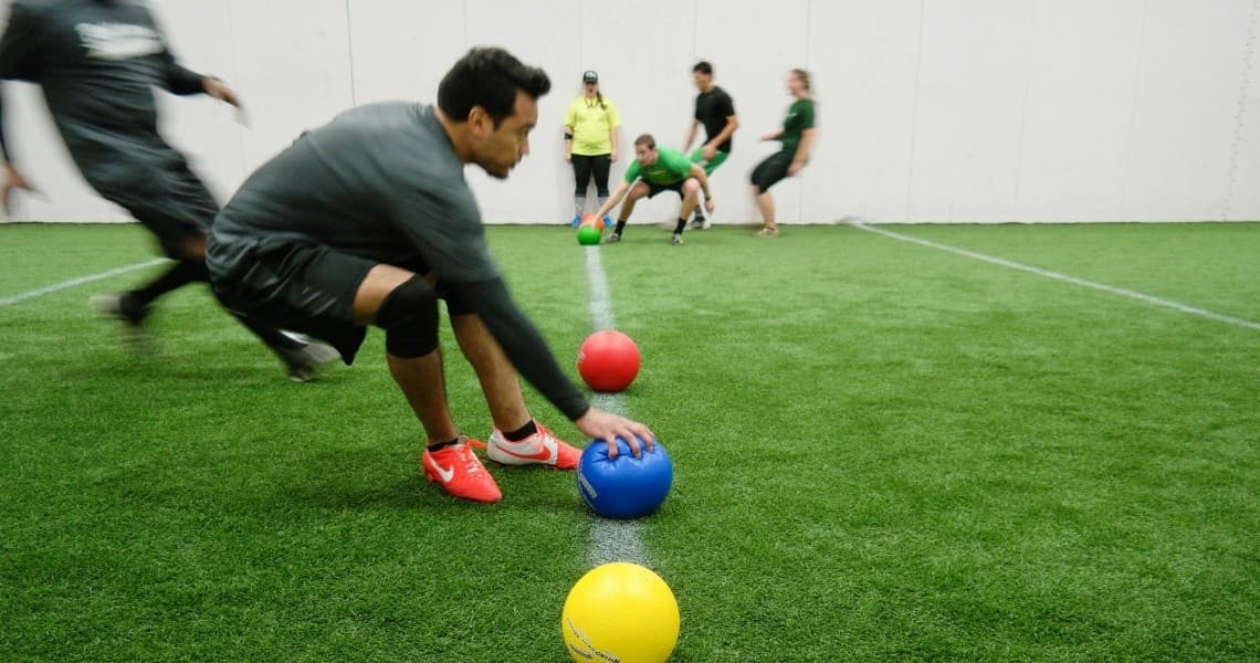 Dodgeball at Alternative Sports Ltd – Londonderry’s Urban Adventure