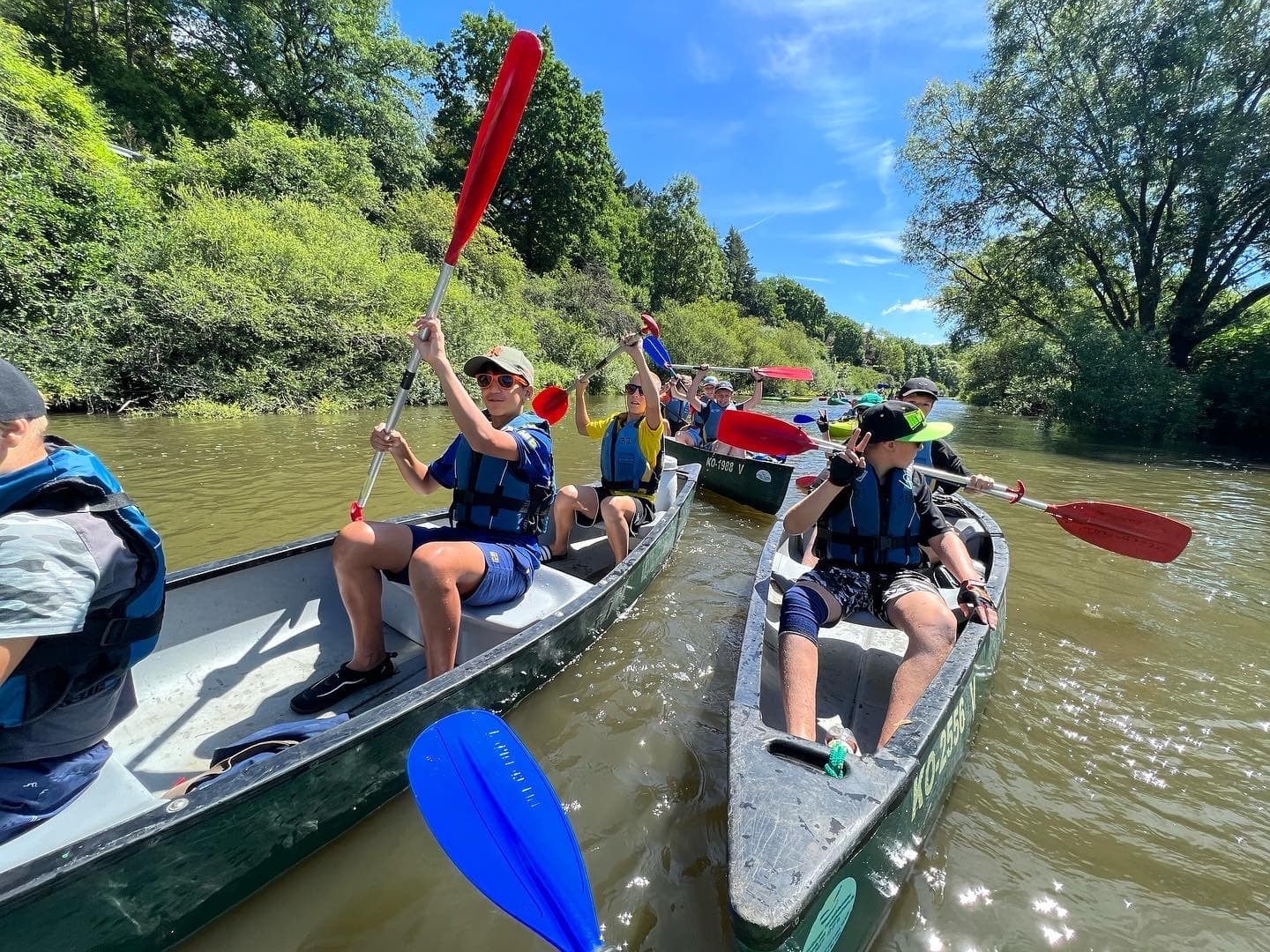 Canoe the Lahn River with Weilburger Touristikbetriebe