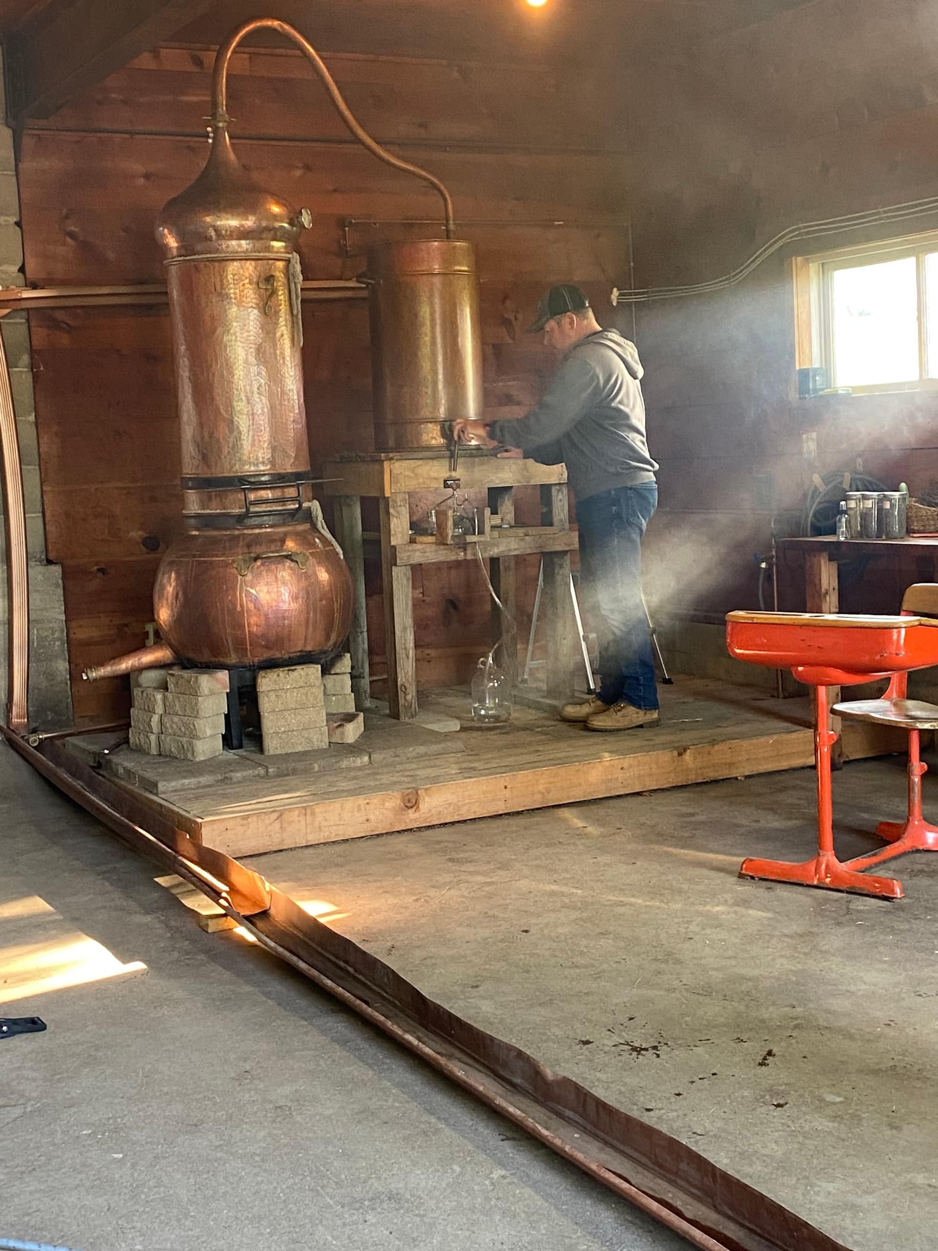 The Art of Lavender Distillation in Boyne City, MI