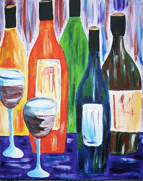 Virtual Painting Class with Dabble Events in Nashville
