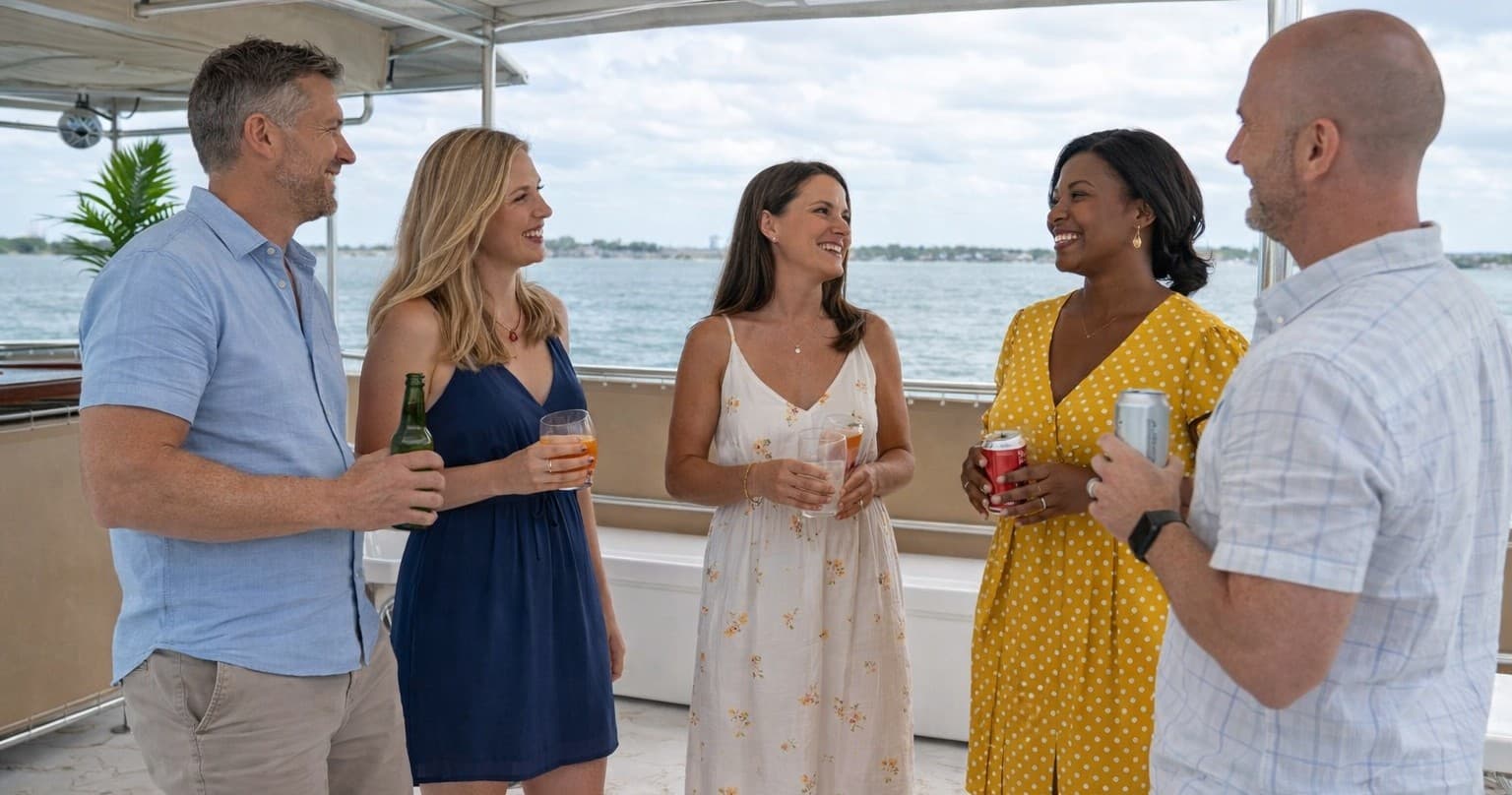 Private Cruise on The Salty Palm: Cape May Luxury 49-Passenger Party Boat