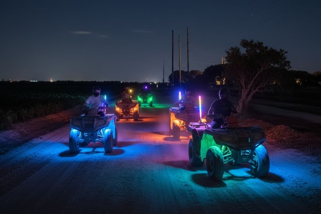 Miami ATV Tour: 1-Hour Guided Mud Trails, Sunflowers & Night Glow