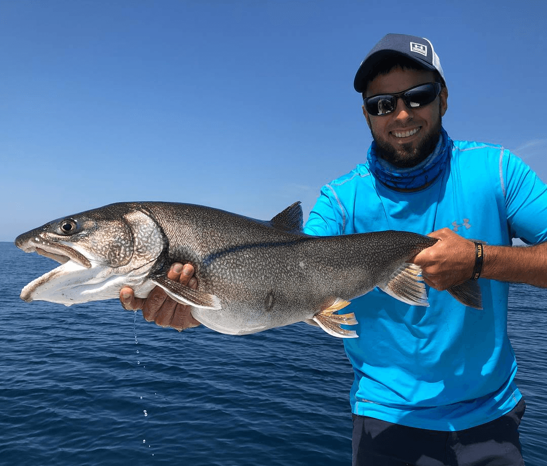 Lake Trout Jigging from Traverse City: Private 4-Hour Charters on Grand Traverse Bay photo 1