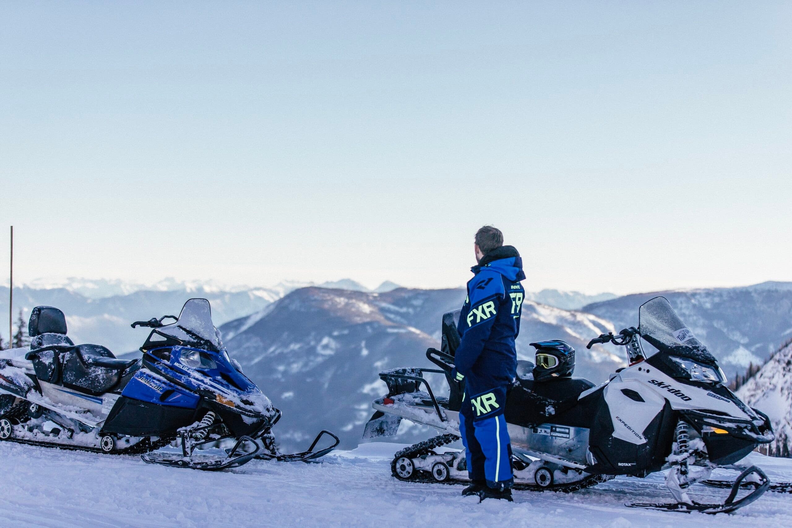 Snowmobile to Marmot Falls: Panorama Mid-Mountain Icefall Tour photo 2