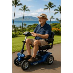 Explore Maui with Akamai Mobility’s Heavy Duty Scooters: Freedom and Comfort in Paradise