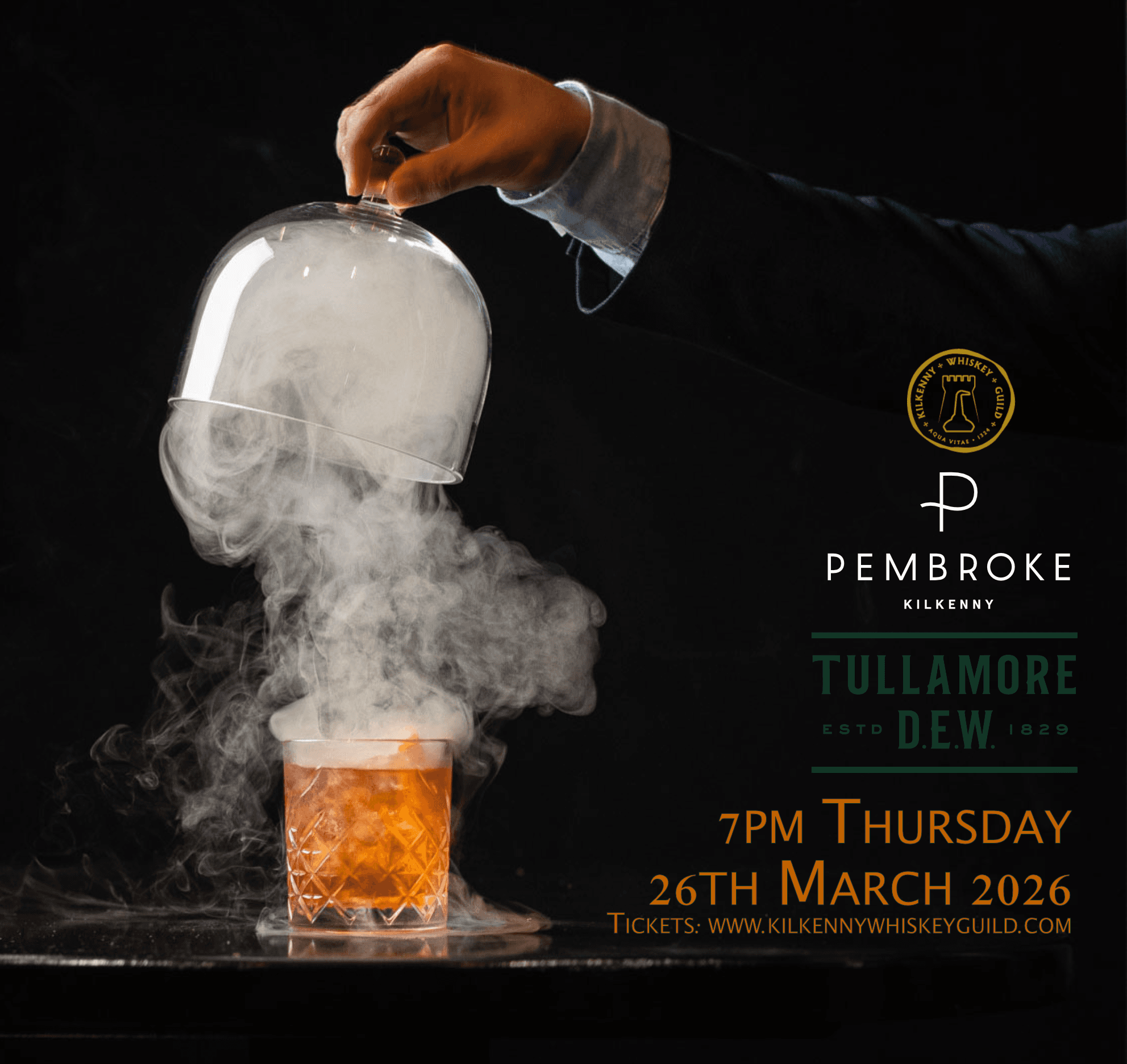Tullamore D.E.W. Tasting & Chef Pairing at The Pembroke Hotel, Kilkenny 2026
