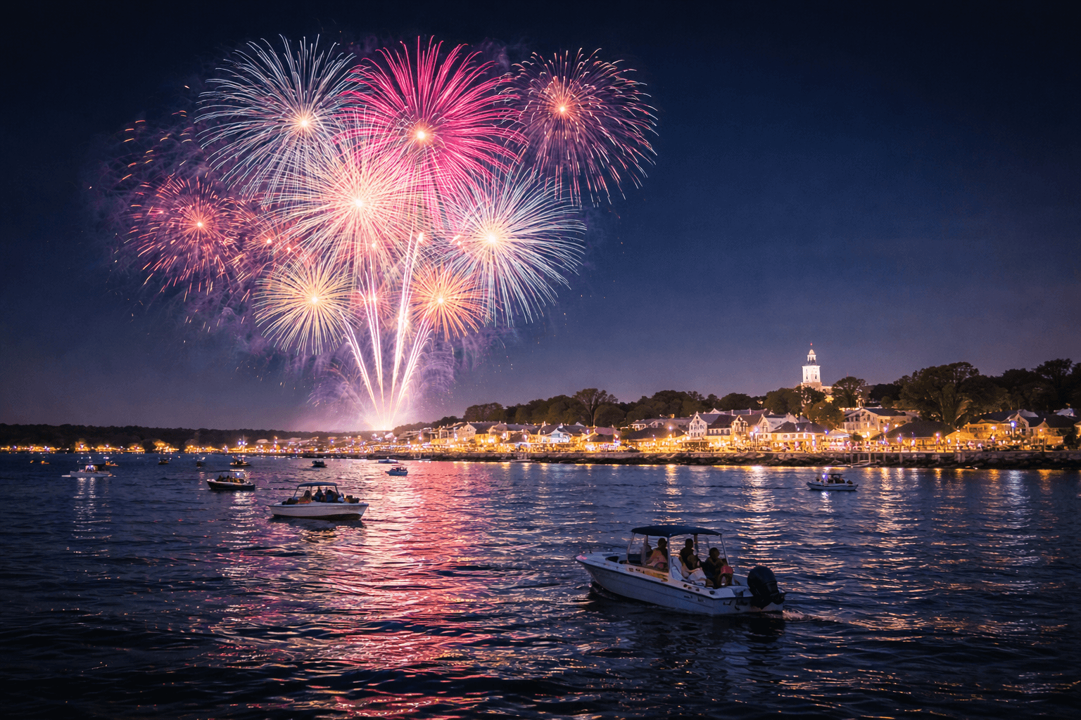 Fireworks Cruise to Southport: Carolina Beach Views for America’s 250th photo 1