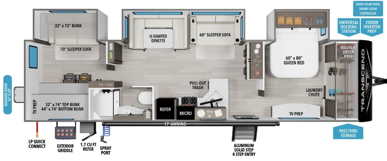 Experience Lake Havasu Camping in Comfort with 2026 Grand Design 33' RV Trailers