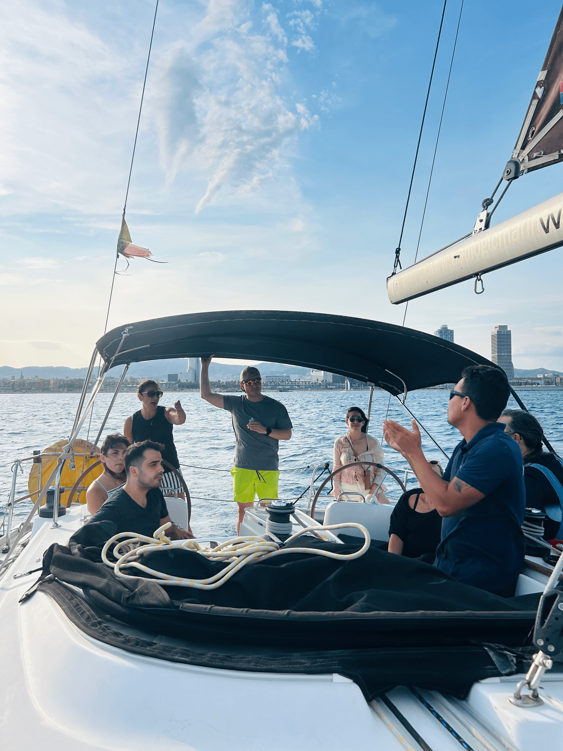 Private Sailing Experience: Two-Hour Yacht Cruise Off Barcelona's Coast