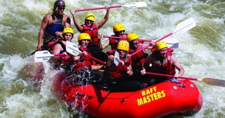 Rafting in the Bighorn Sheep Canyon